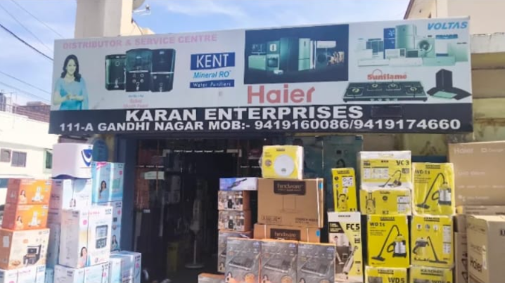 Kent RO water purifier shop in Gandhi Nagar Jammu